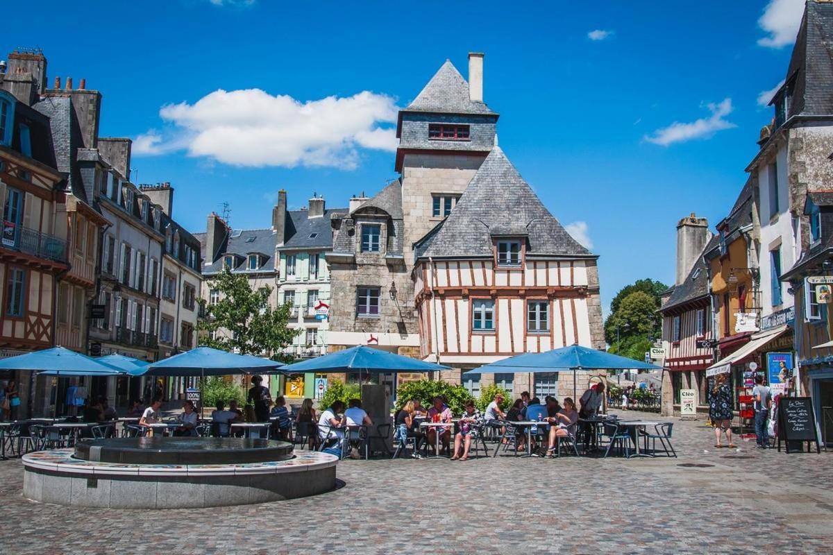 Apartmán Quimper: T3 Avec Vue Cathedrale Proche Gare Exteriér fotografie