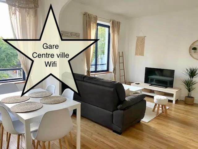 Apartmán Quimper: T3 Avec Vue Cathedrale Proche Gare Exteriér fotografie